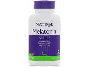 Мелатонин для улучшения сна Natrol Melatonin 3 мг 240 таблеток