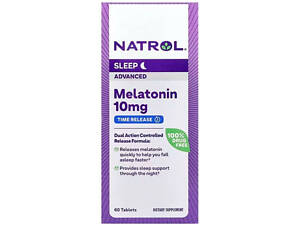 Мелатонин Melatonin Natrol 10 мг 60 таблеток