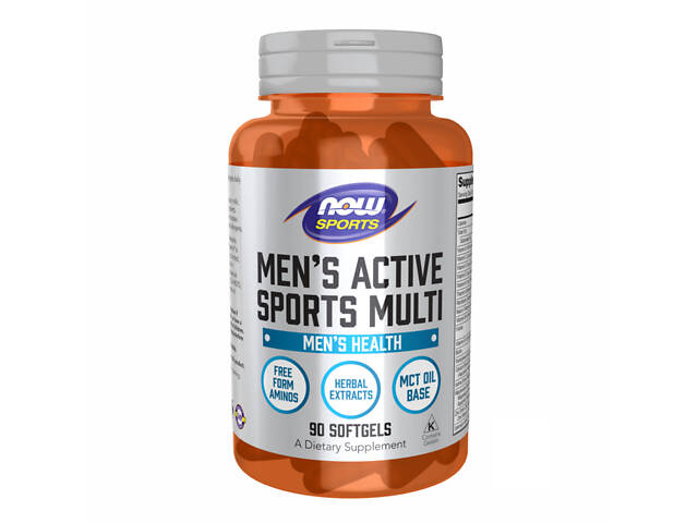 Men's Active Sports Multi - 90 softgels - Фото 1