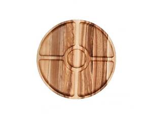 Менажниця Дерево Карпат Т-16-Ясен 5 секцій 40 см