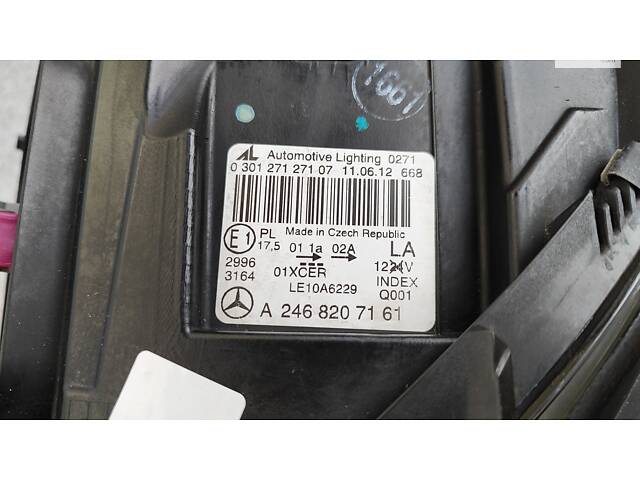 Mercedes B-Class W246 11-14 BI-XENON XENON + LED Фара передняя левая - Фото 9