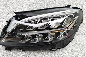 Mercedes C-class w205 18- lift Full led Фара передняя левая