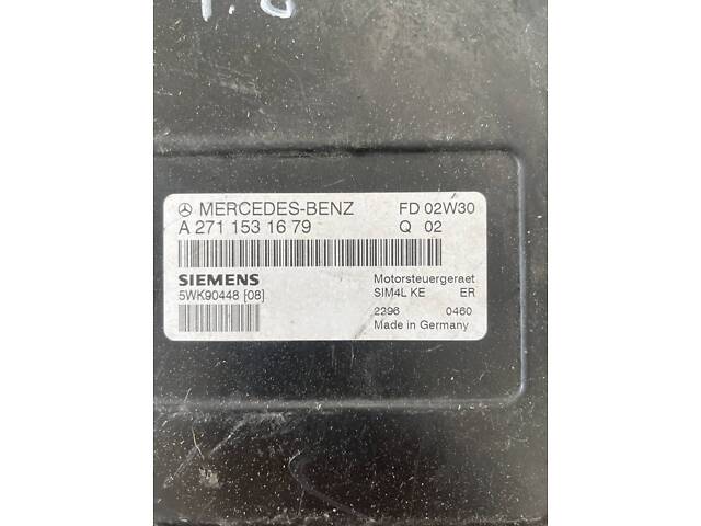 Mercedes W203 1.8k 5WK90448 ECU контролер двигуна