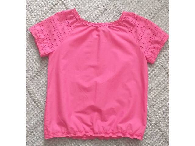 Кружевная хлопковая блузка here+there by c&a - Фото 2