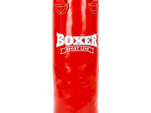 Мішок боксерський planeta-sport Циліндр ПВХ h-80см BOXER Класик 1003-04 Червоний