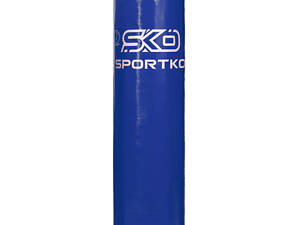 Мішок боксерський Циліндр з кільцем h-150см ЭЛИТ SPORTKO MP-0 d-35см вага-30кг Синій