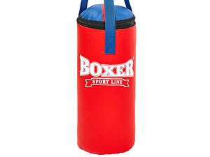 Мішок боксерський planeta-sport Кожвинил h-35см BOXER 1008 Червоний