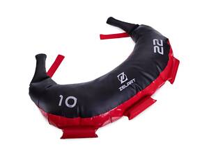 Мешок Болгарский тренировочный Zelart FI-2623-10 (MD1657-10) Bulgarian Bag красный