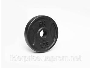 Металлический блин (диск) RN-Sport 1,25 кг для гантели (штанги) под гриф Ø25мм, оригинал!!