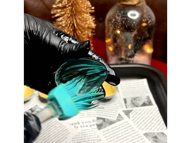 Металеві формочки порційні для випічки печива горішки з ребристою поверхнею - Фото 3