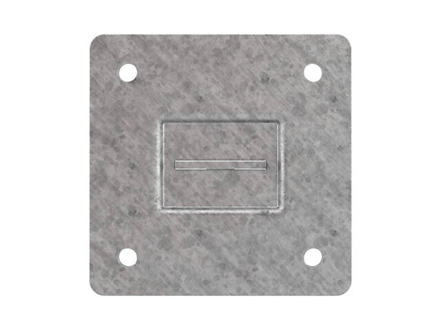 Металевий тримач прута ø8мм висота 150мм гарячецинкований [ND2105] Jupiter ДКС - Фото 4