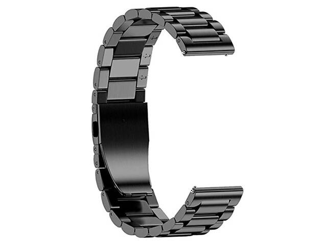 Металлический ремешок Primo для часов Samsung Galaxy Watch Active (SM-R500) / Active 2 (SM-R820/R830) - Black - Фото 2