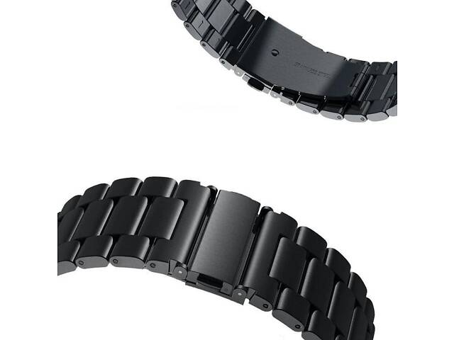 Металевий ремінець Primo для годинника Xiaomi Redmi Watch 4 / Xiaomi Mi Band 8 Pro - Black - Фото 3