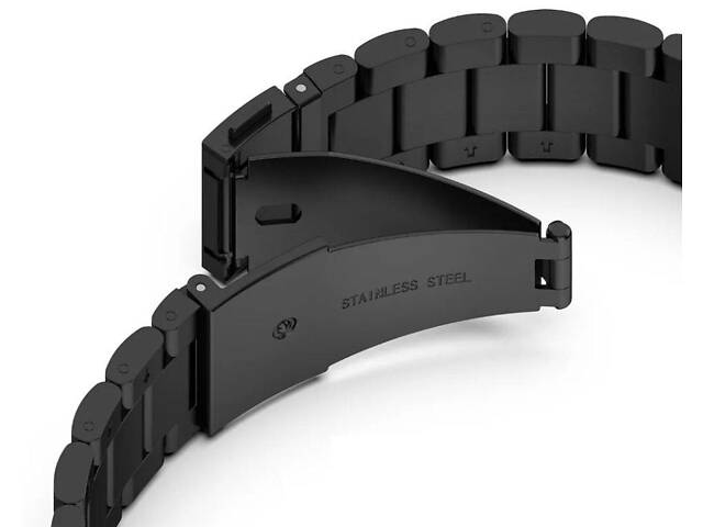 Металевий ремінець Primo для годинника Xiaomi Redmi Watch 4 / Xiaomi Mi Band 8 Pro - Black - Фото 4