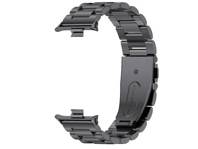 Металевий ремінець Primo для годинника Xiaomi Redmi Watch 4 / Xiaomi Mi Band 8 Pro - Black - Фото 1