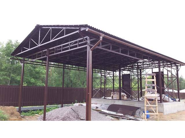 Металовироби. Встановлення та виготовлення відкатних воріт, навісів. - Фото 6