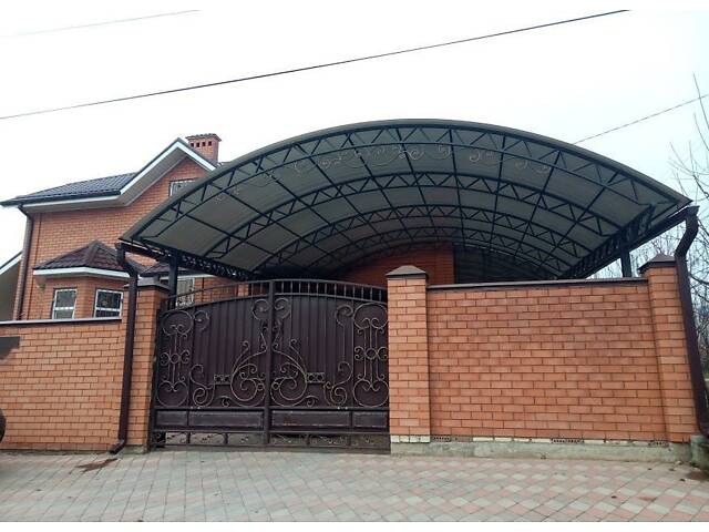 Металовироби. Встановлення та виготовлення відкатних воріт, навісів. - Фото 18