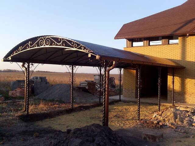 Металовироби. Встановлення та виготовлення відкатних воріт, навісів. - Фото 21