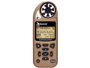 Метеостанція Kestrel 5700X Elite Applied Ballistics & Bluetooth. Колір - TAN (пісочний)