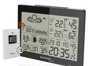 Метеостанція Technoline WS6760 Black (WS6760) Оригінал!!