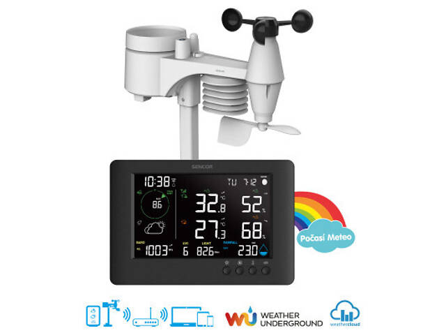 Метеостанція Sencor SWS10500WIFI - Фото 2