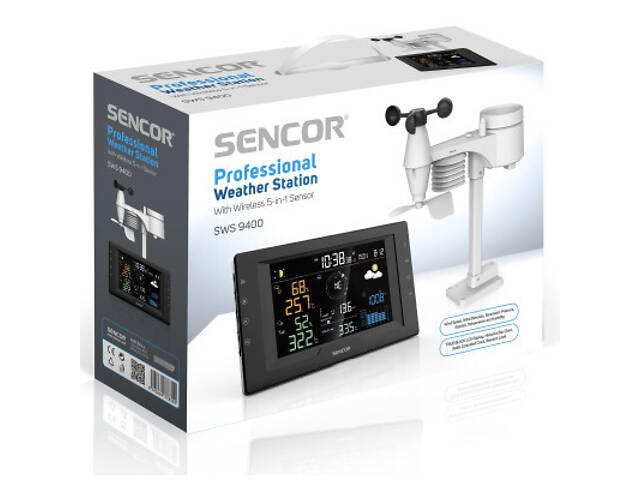 Метеостанція Sencor SWS9400 - Фото 5