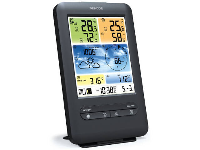 Метеостанція Sencor SWS9898WIFI - Фото 2