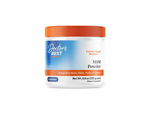 Метилсульфонилметан, МСМ, Best MSM, Doctor's Best, 250 гр.