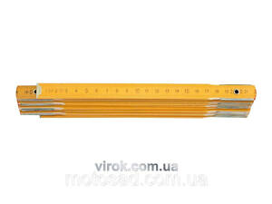 Метр складений деревяний VOREL : L= 1 м [24/480]