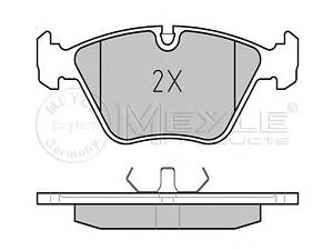 Meyle 025 209 6820. Комплект гальмівних колодок