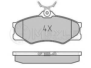 Meyle 025 209 7919. Комплект гальмівних колодок