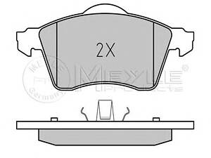 Meyle 025 218 8319. Комплект гальмівних колодок