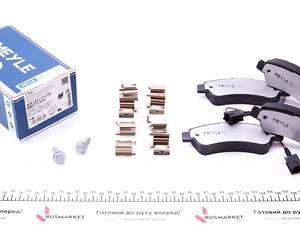 MEYLE 025 220 4119/PD Колодки тормозные (задние) Fiat Ducato/Peugeot Boxer 11-