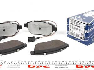 MEYLE 025 237 0918/PD Колодки тормозные (передние) Fiat Punto 1.3-1.6 D 09- (137x57.4) (с датчиком)