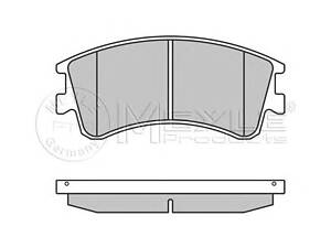 Meyle 025240 4618/W. Комплект гальмівних колодок