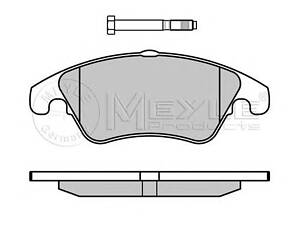 Meyle 025 243 1019. Комплект гальмівних колодок