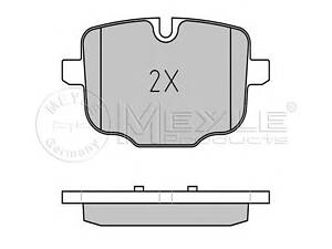 Meyle 025 247 0318. Комплект гальмівних колодок