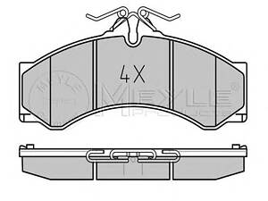 Meyle 025 290 7620. Комплект гальмівних колодок