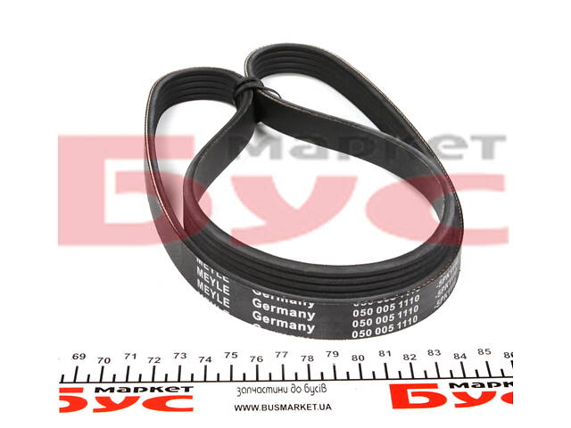 MEYLE 050 005 1110 Ремінь генератора Renault Kangoo 1.4i 97-/ 1.6i 01- (5PK1110) - Фото 2