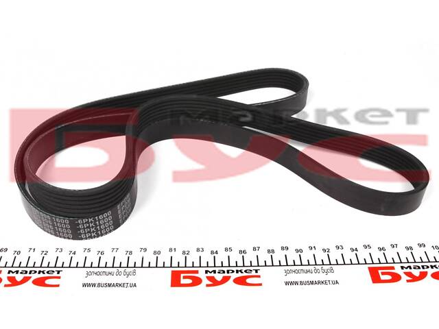 MEYLE 050 006 1600 Ремень генератора Opel Combo 1.7DTi 16V 04- (6PK1600) - Фото 2