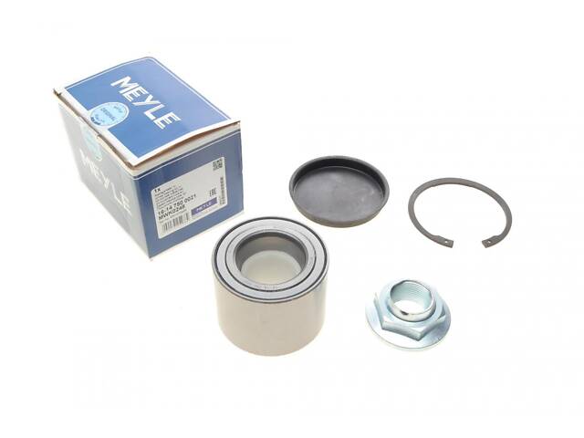 MEYLE 16-14 750 0021 Подшипник ступицы (задней) Renault Master 10- (FWD) (45x80x60) (однорядный) - Фото 1
