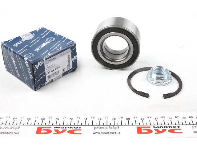 MEYLE 300 334 1105 Підшипник маточини (задньої) BMW 3/7/8/X3/Z3 94- (45х85х41)