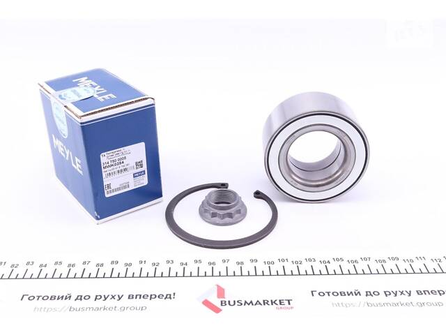 MEYLE 314 750 0005 Підшипник маточини (задньої) BMW 3 (F30/F31/F80)/4 (F33/F83/F32/F82) 11- (45x84x41)(+ABS)