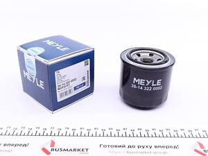 MEYLE 35-14 322 0002 Фільтр масляний Hyundai Accent/Elantra/Tucson/H-1/Kia Ceed/Mazda 626/