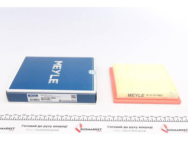 MEYLE 36-12 321 0003 Воздушный фильтр Nissan Micra 1.0-1.4 92- - Фото 1