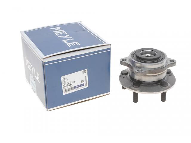 MEYLE 37-14 652 0002 Підшипник маточини (передньої/задньої) Hyundai Santa Fe/Kia Sorento 4x4 09- - Фото 1
