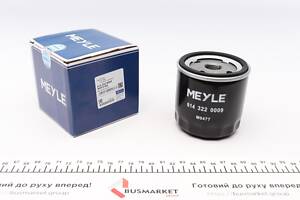 MEYLE 614 322 0009 Фильтр масляный Opel Combo 1.6i 01-