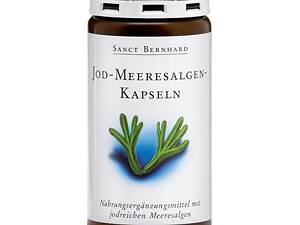 Микроэлемент Йод Sanct Bernhard Jod-Meeresalgen 180 Caps