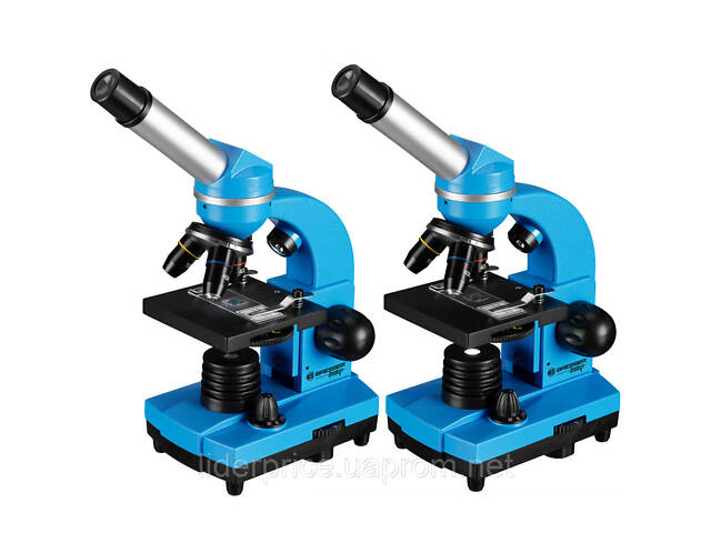 Мікроскоп Bresser Junior Biolux SEL 40x-1600x Blue з адаптером для смартфона (8855600WXH000), оригінал!! - Фото 6
