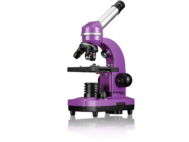 Мікроскоп Bresser Junior Biolux SEL 40x-1600x Purple з адаптером для смартфона (8855600TJ5000) - Фото 4